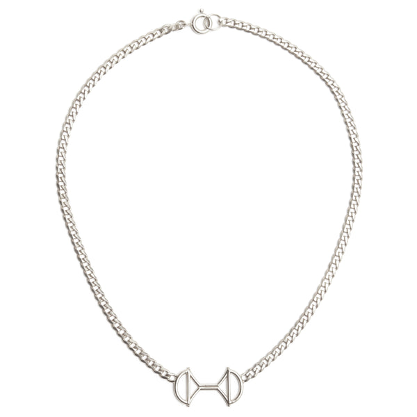 Ethically Sourced Sterling Silver Lock Link Necklace Shop