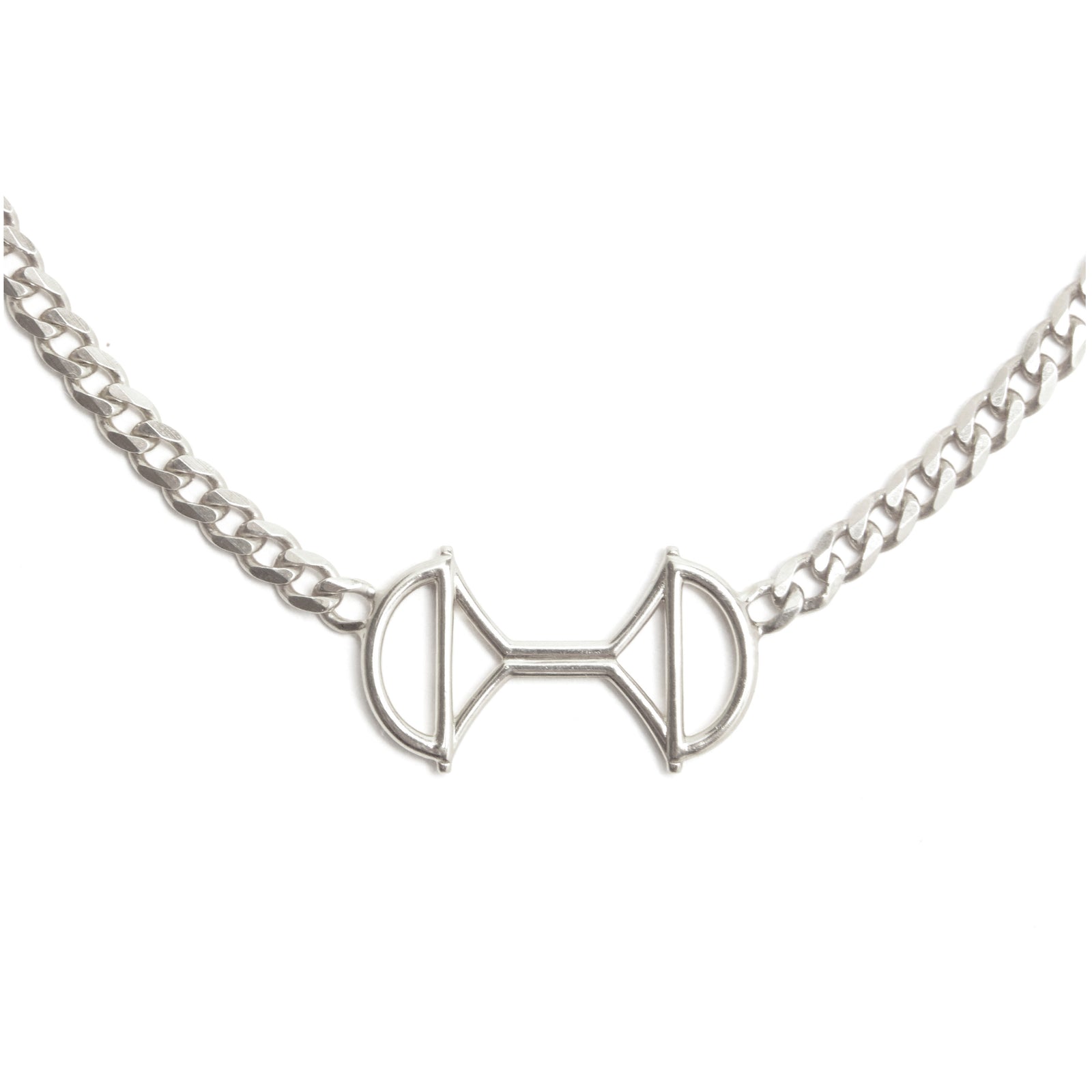 sterling silver necklace and pendant
