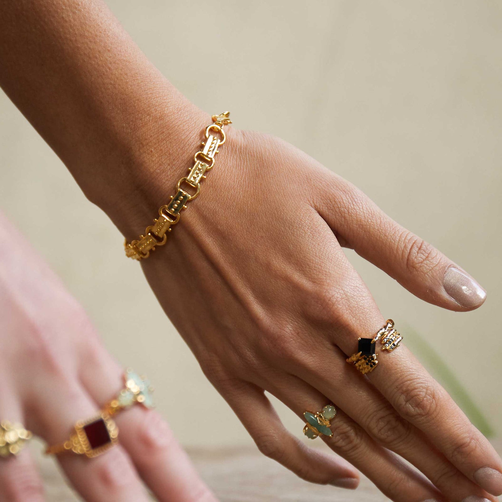 gold vermeil bracelet