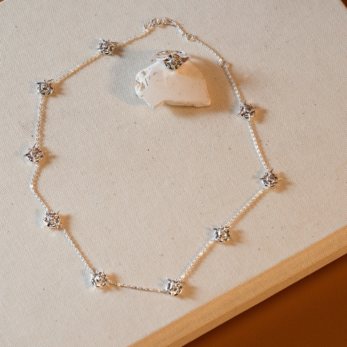 Pathway Necklace Silver