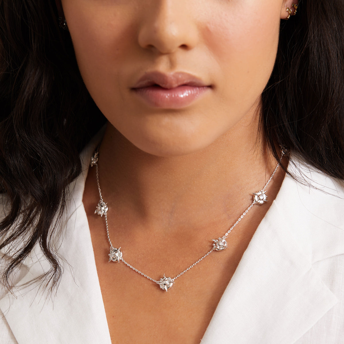 Pathway Necklace Silver