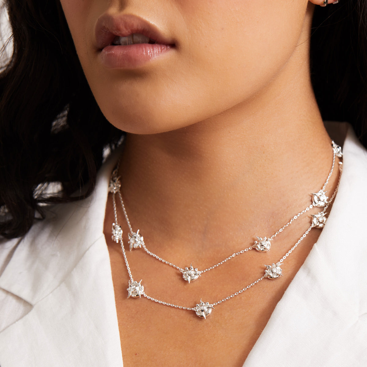 Pathway Necklace Silver