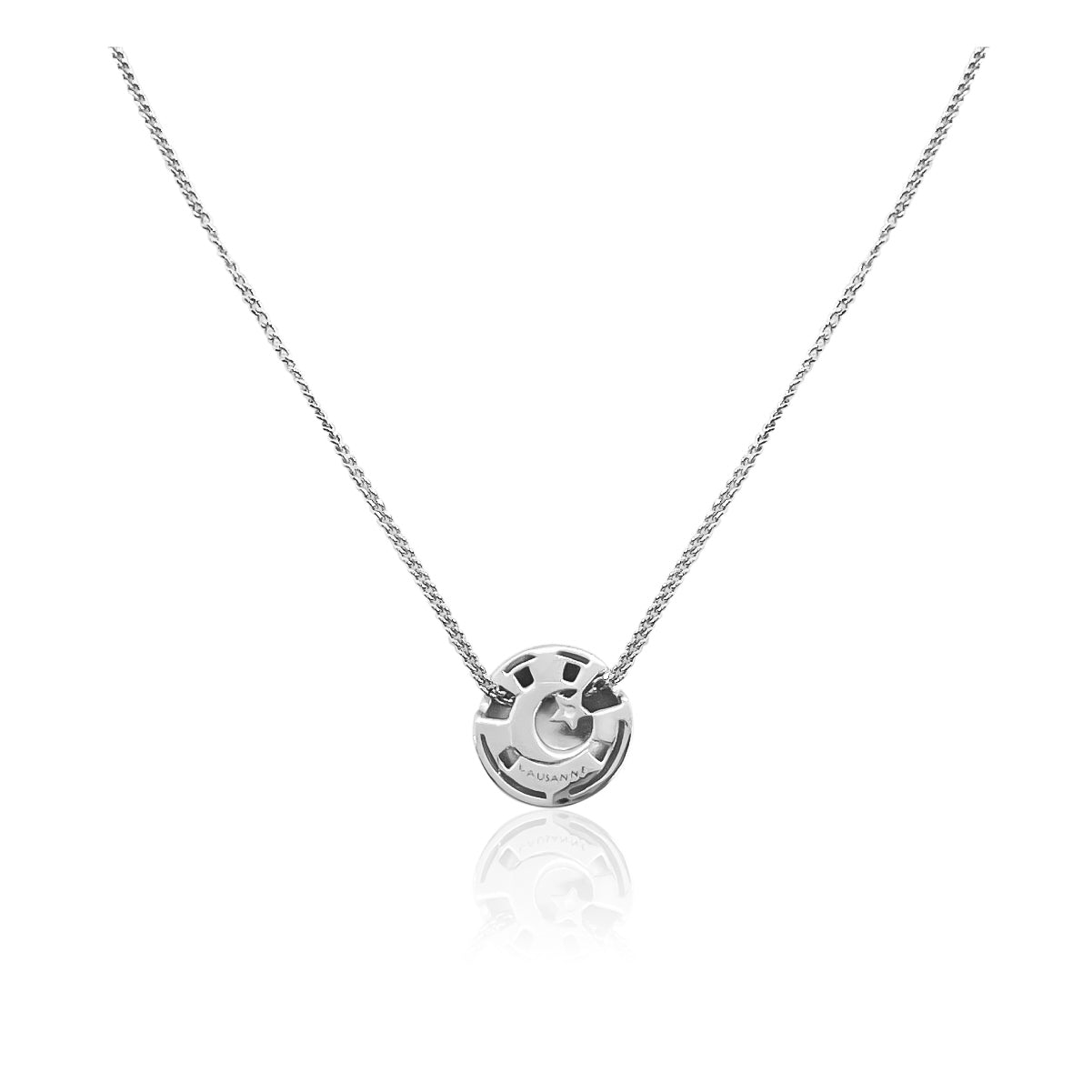 Louis Vuitton Empreinte Mini Ring Pendant Necklace