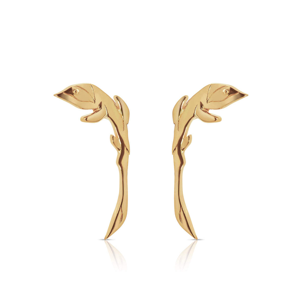 gold vermeil earrings