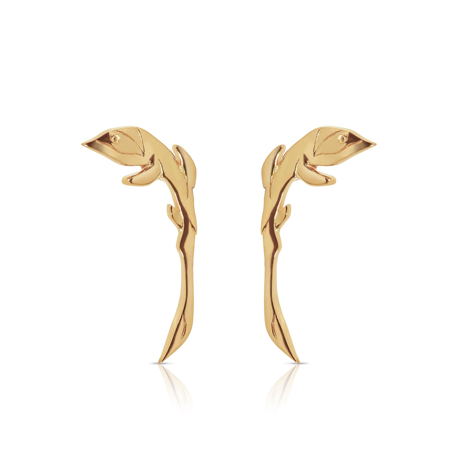 gold vermeil earrings