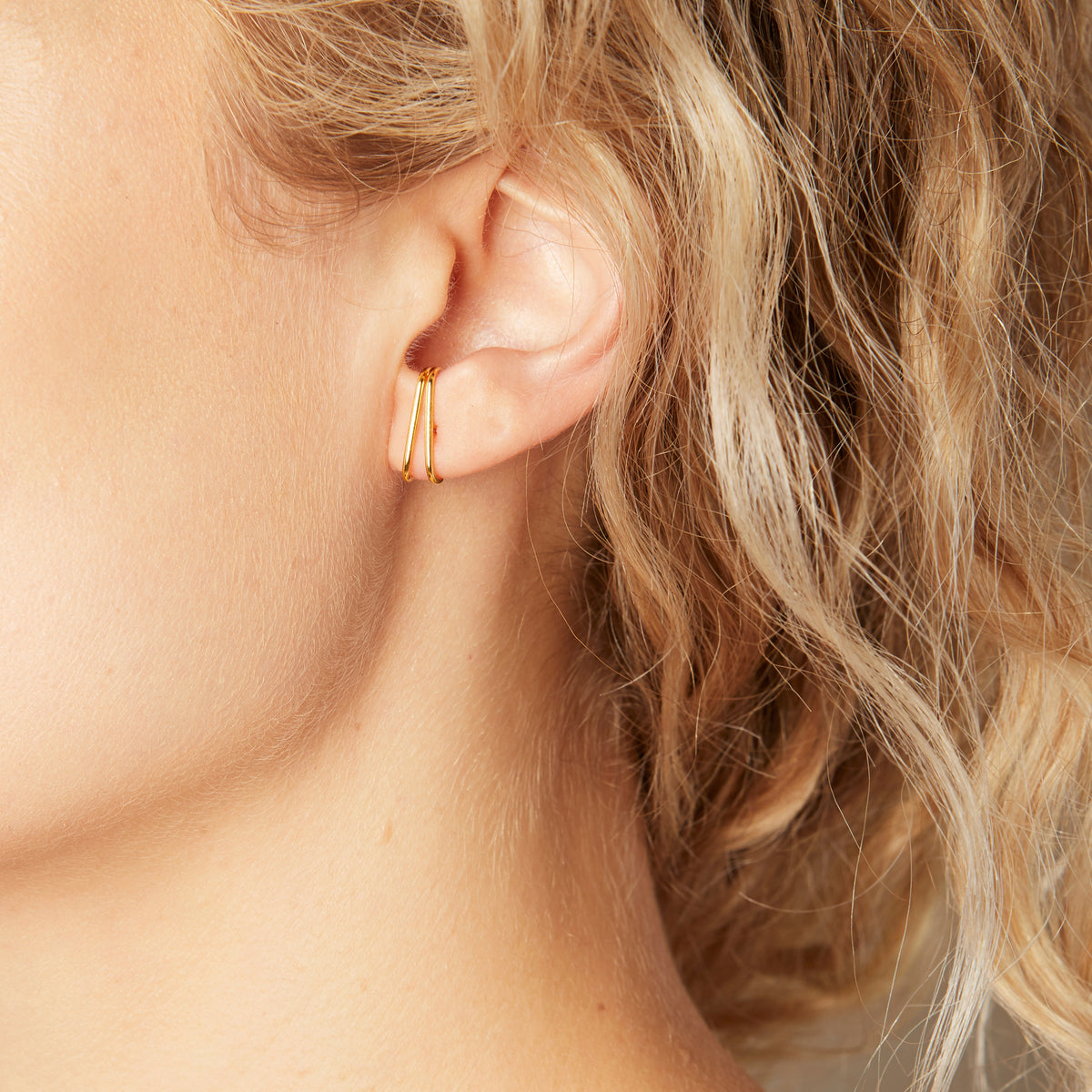 earrings gold vermeil