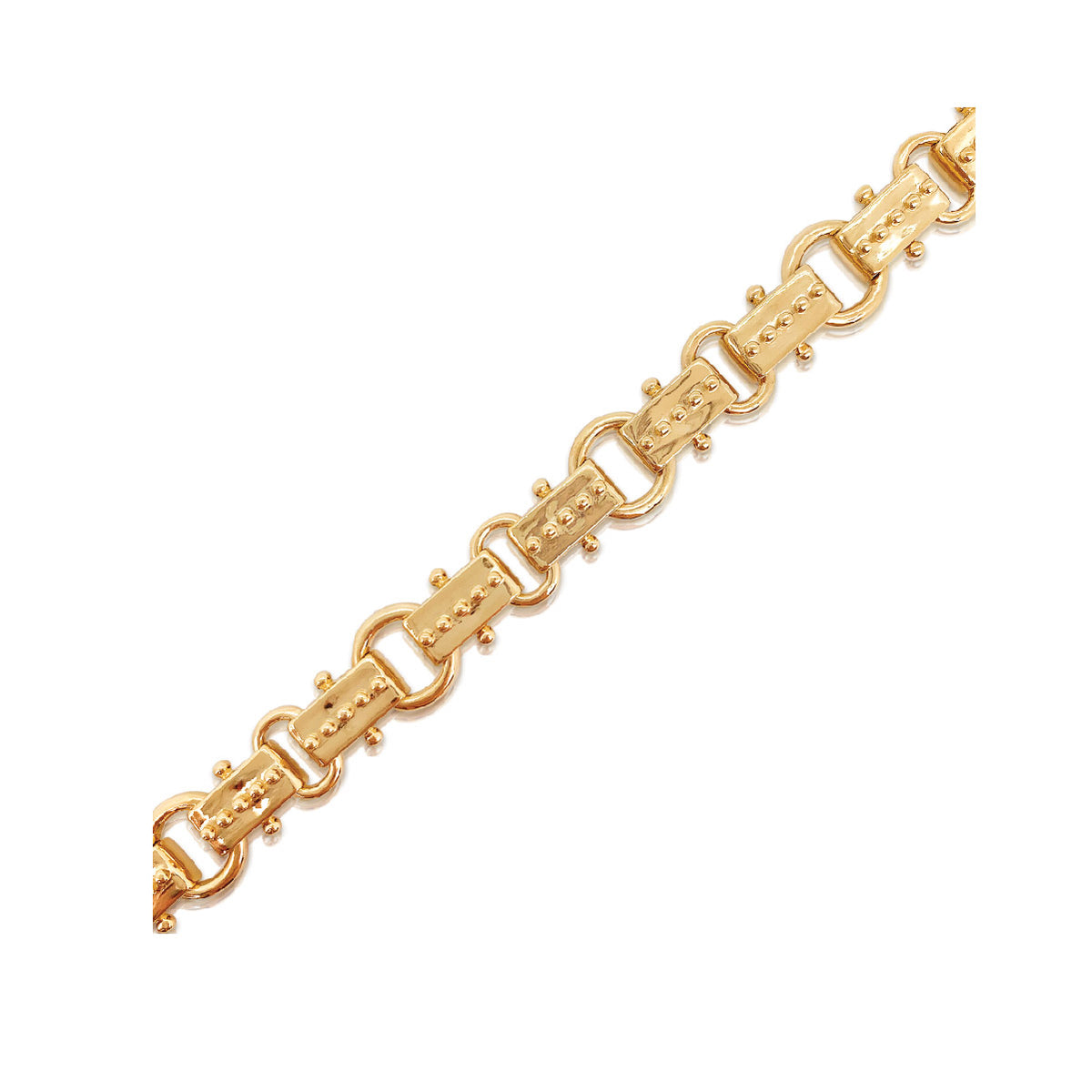 eternal link gold vermeil bracelet
