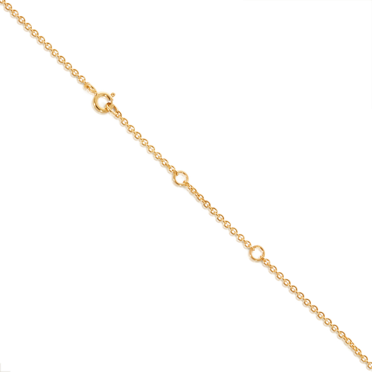 gold vermeil necklace for her