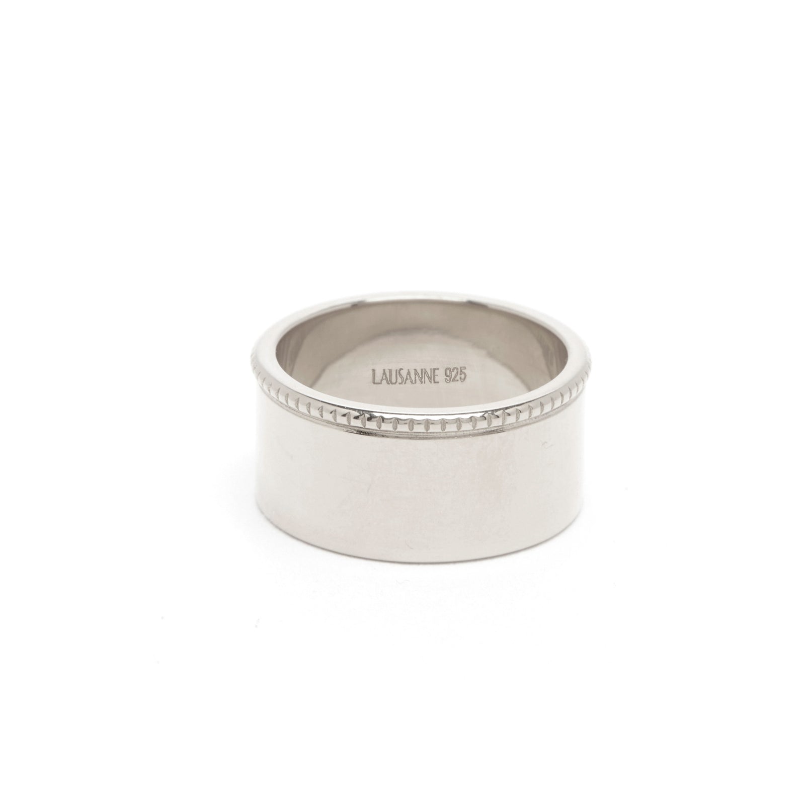 sterling silver band ring