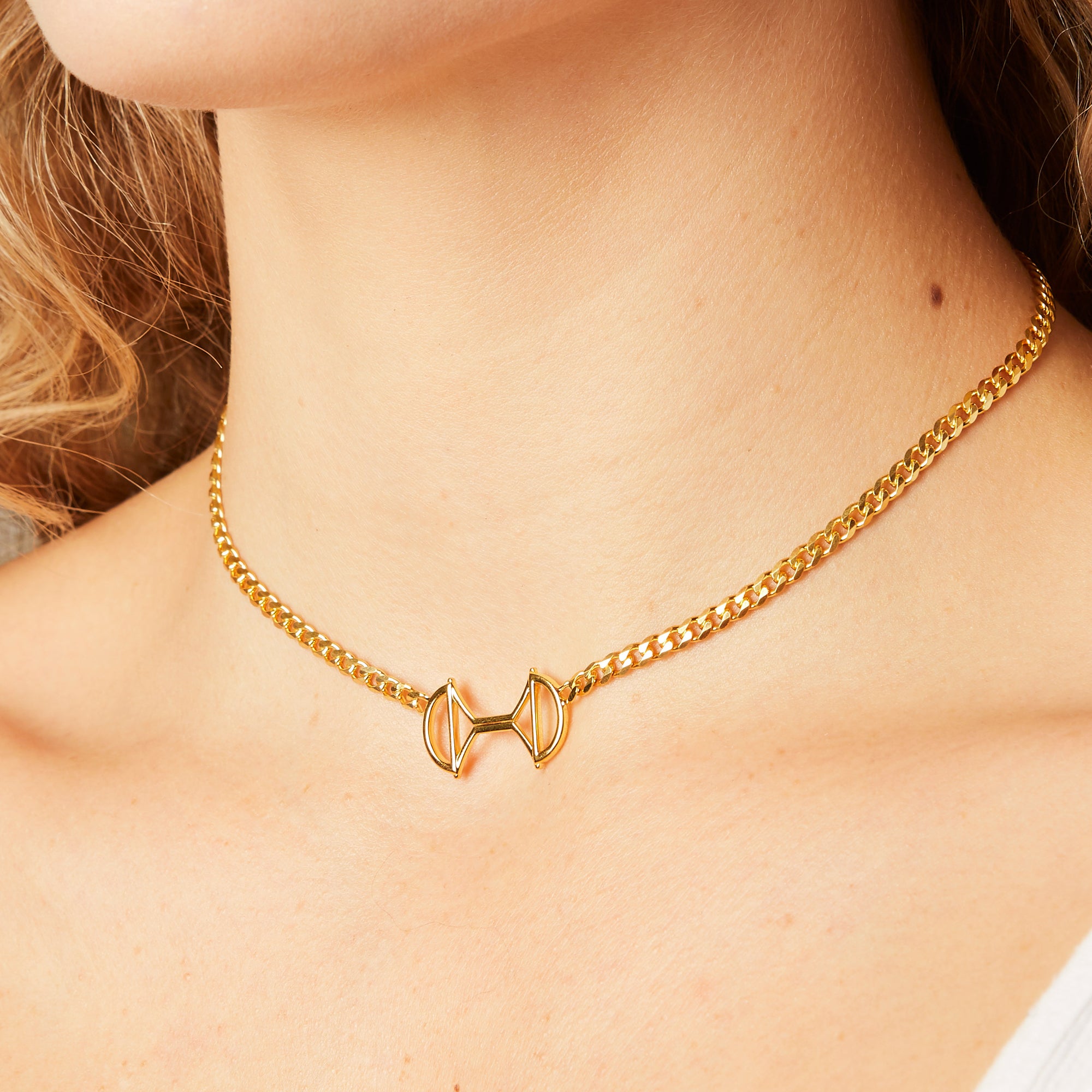 gold vermeil necklace