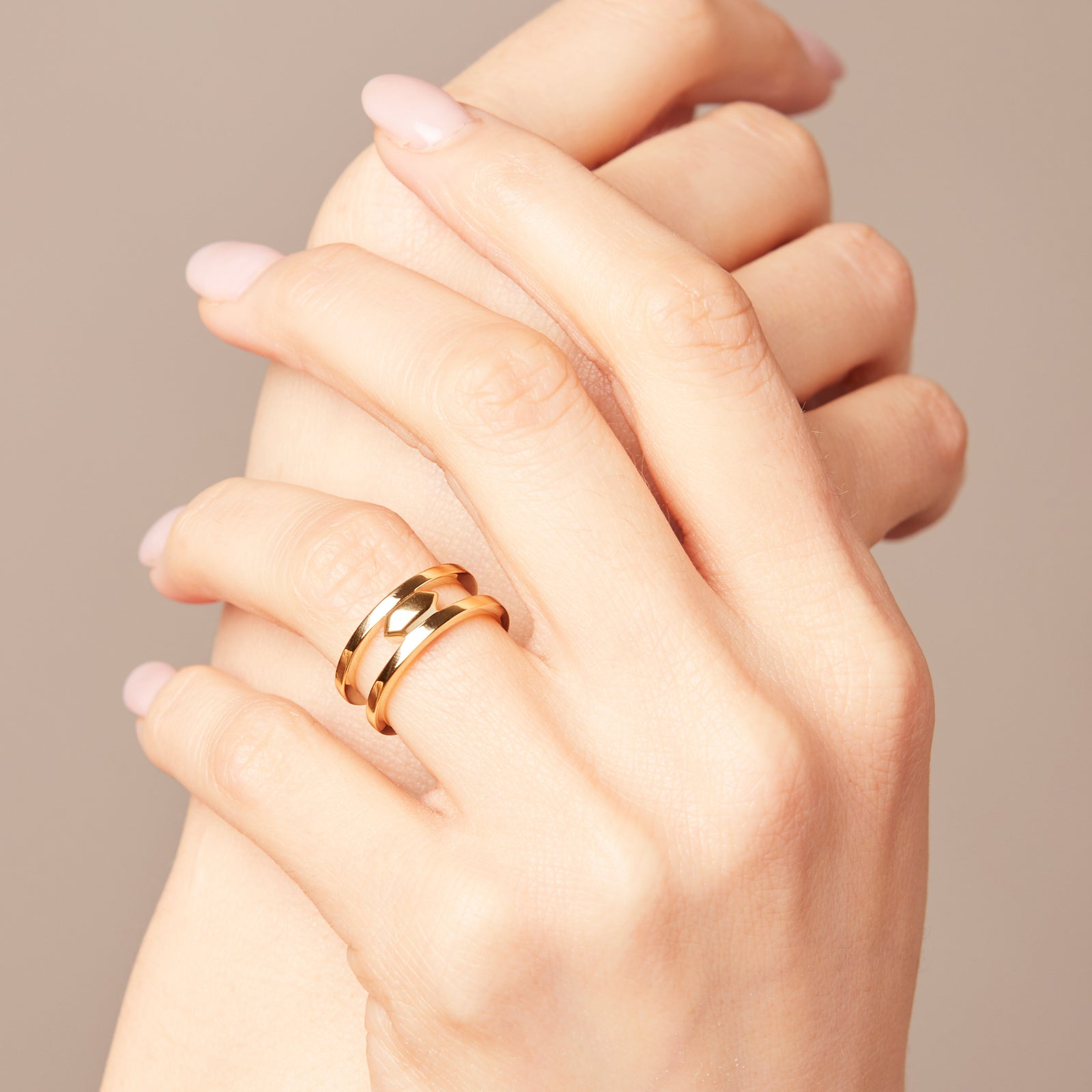 14k gold vermeil ring