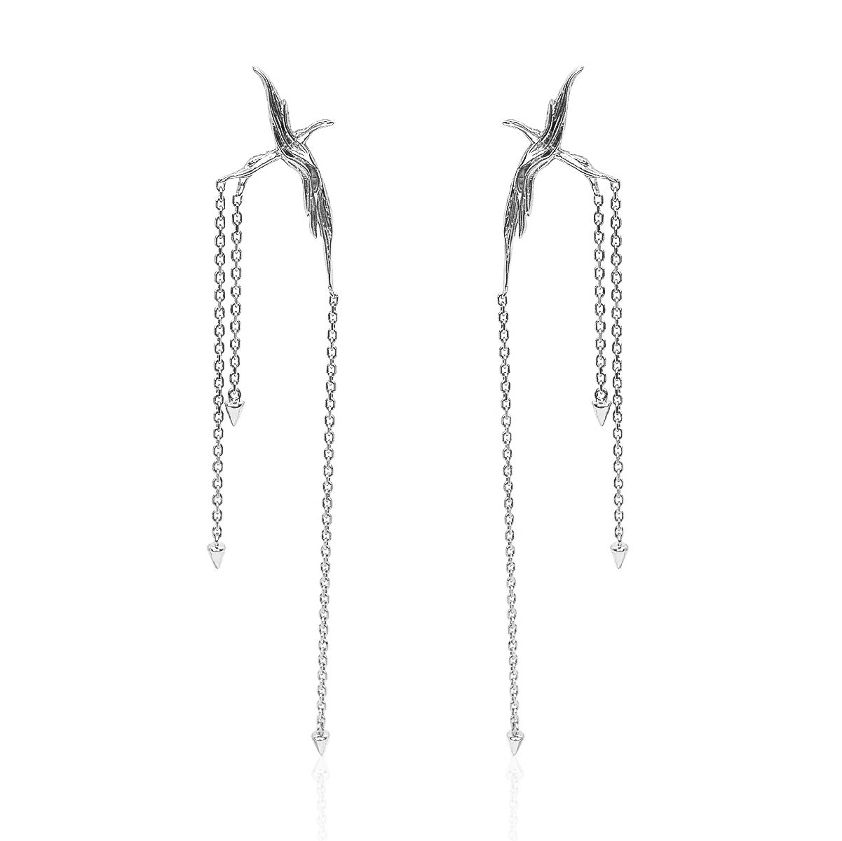 sterling silver chandelier earrings