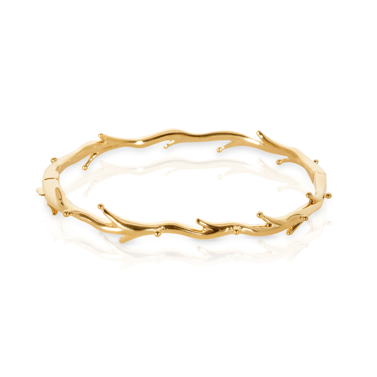 gold vermeil bangle bracelet